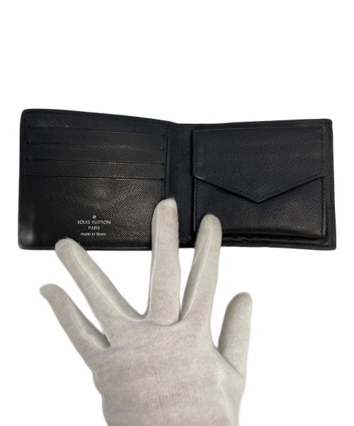 LOUIS VUITTON（ルイ ヴィトン）LOUIS VUITTON (ルイ ヴィトン) 2つ折り財布 ブラックの古着・服飾アイテム
