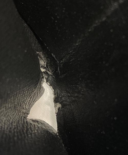 LOUIS VUITTON（ルイ ヴィトン）LOUIS VUITTON (ルイ ヴィトン) 2つ折り財布 ブラックの古着・服飾アイテム