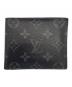 LOUIS VUITTON（ルイ ヴィトン）の古着「2つ折り財布」｜ブラック