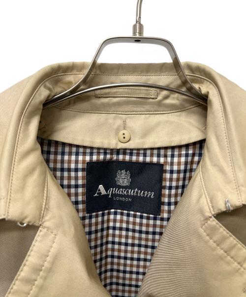 Aquascutum（アクアスキュータム）Aquascutum (アクアスキュータム) ライナー付トレンチコート ベージュ サイズ:8の古着・服飾アイテム