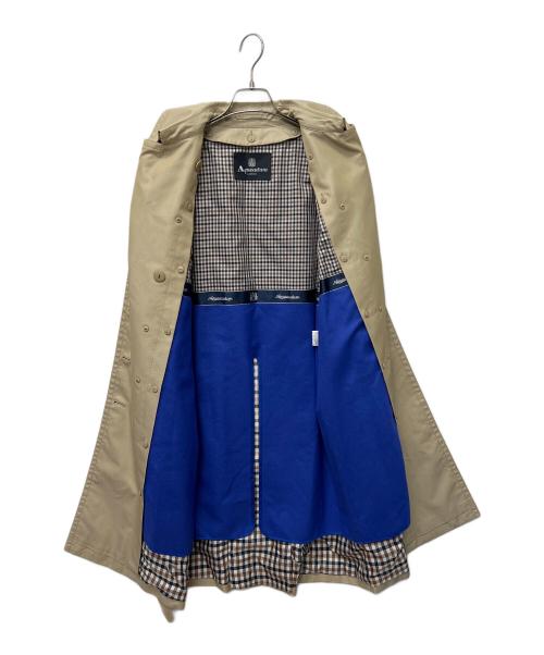 Aquascutum（アクアスキュータム）Aquascutum (アクアスキュータム) ライナー付トレンチコート ベージュ サイズ:8の古着・服飾アイテム