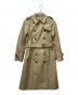 Aquascutum（アクアスキュータム）の古着「ライナー付トレンチコート」｜ベージュ