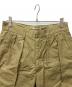 AURALEE (オーラリー) WASHED FINX LIGHT CHINO WIDE SHORTS オリーブ サイズ:4：8000円