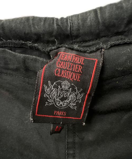 Jean Paul GAULTIER CLASSIQUE（ジャンポールゴルチエクラシック）Jean Paul GAULTIER CLASSIQUE (ジャンポールゴルチエクラシック) パンツ ブラック サイズ:48の古着・服飾アイテム
