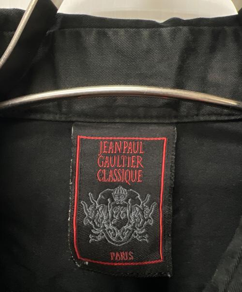 Jean Paul GAULTIER CLASSIQUE（ジャンポールゴルチエクラシック）Jean Paul GAULTIER CLASSIQUE (ジャンポールゴルチエクラシック) 半袖シャツ ブラック サイズ:48の古着・服飾アイテム