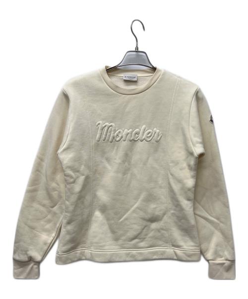 MONCLER（モンクレール）MONCLER (モンクレール) スウェット ベージュ サイズ:Ｓの古着・服飾アイテム