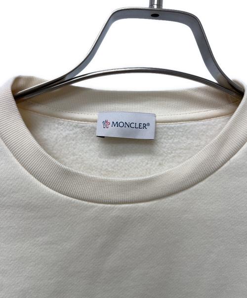 MONCLER（モンクレール）MONCLER (モンクレール) スウェット ベージュ サイズ:Ｓの古着・服飾アイテム