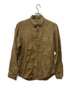 Frank&Eileenフランクアンドアイリーン）の古着「長袖シャツ」｜ブラウン