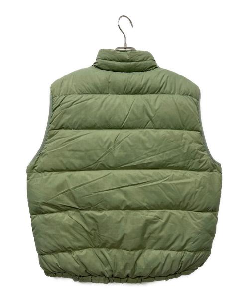 L.L.Bean（エルエルビーン）L.L.Bean (エルエルビーン) リバーシブルベスト グリーン×ベージュ サイズ:Ｌの古着・服飾アイテム