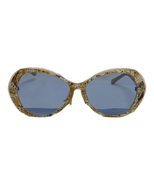 TIM VAN STEENBERGEN（ティム・ヴァン・スティーンバーゲン）TIM VAN STEENBERGEN (ティム・ヴァン・スティーンバーゲン) サングラス ベージュの古着・服飾アイテム