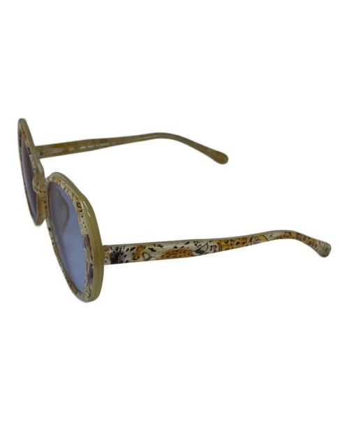 TIM VAN STEENBERGEN（ティム・ヴァン・スティーンバーゲン）TIM VAN STEENBERGEN (ティム・ヴァン・スティーンバーゲン) サングラス ベージュの古着・服飾アイテム