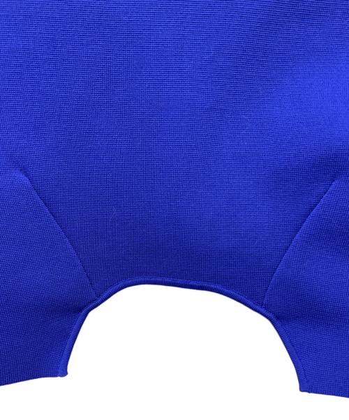 UN3D.（アンスリード）UN3D. (アンスリード) ショートニットブルゾン ブルー サイズ:３８の古着・服飾アイテム