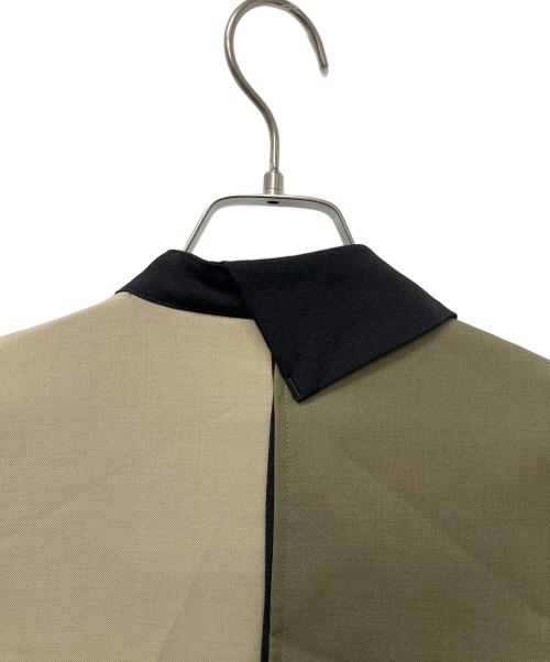 UNITED TOKYO（ユナイテッドトーキョー）UNITED TOKYO (ユナイテッドトーキョー) 長袖ワンピース ブラック×グリーン サイズ:１の古着・服飾アイテム