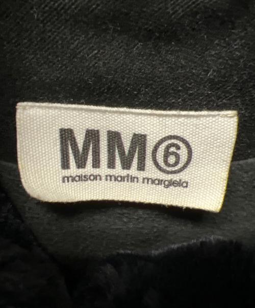 MM6 Maison Margiela（エムエムシックスメゾンマルジェラ）MM6 Maison Margiela (エムエムシックスメゾンマルジェラ) ファーコート ブラック サイズ:36の古着・服飾アイテム