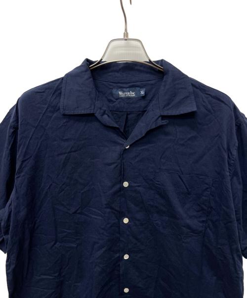 WAIPER INC（ワイパーインク）WAIPER INC (ワイパーインク) オープンカラーシャツ ネイビー サイズ:XLの古着・服飾アイテム
