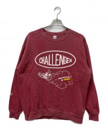 CHALLENGER（チャレンジャー）の古着「クルーネックスウェット」｜レッド