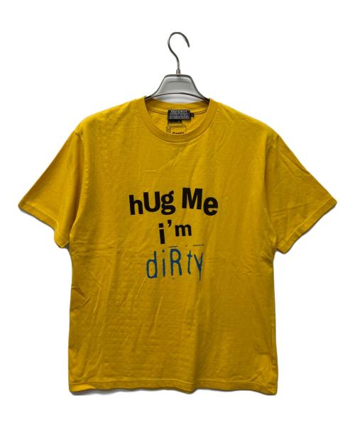 Hysteric Glamour（ヒステリックグラマー）Hysteric Glamour (ヒステリックグラマー) 半袖カットソー イエロー サイズ:Ｌの古着・服飾アイテム