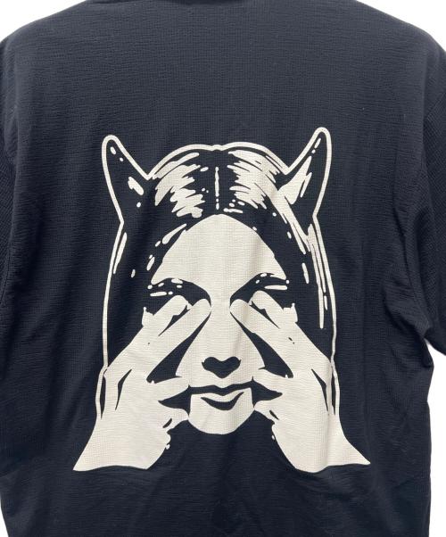 Hysteric Glamour（ヒステリックグラマー）Hysteric Glamour (ヒステリックグラマー) 半袖シャツ ブラック サイズ:Ｍの古着・服飾アイテム