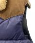 中古・古着 Denim & Supply Ralph Lauren (デニム＆サプライ ラルフローレン) ダウンベスト ネイビー×ブラウン サイズ:Ｓ：7000円