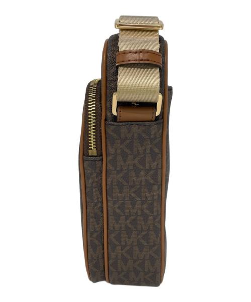MICHAEL KORS（マイケル・コース）MICHAEL KORS (マイケルコース) ショルダーバッグ ブラウンの古着・服飾アイテム