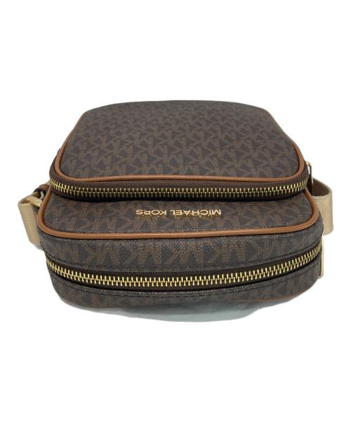MICHAEL KORS（マイケル・コース）MICHAEL KORS (マイケルコース) ショルダーバッグ ブラウンの古着・服飾アイテム