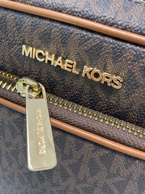 MICHAEL KORS（マイケル・コース）MICHAEL KORS (マイケルコース) ショルダーバッグ ブラウンの古着・服飾アイテム