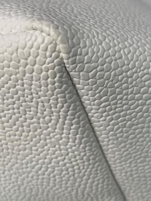 Herve Chapelier（エルベシャプリエ）Herve Chapelier (エルベシャプリエ) 舟形トートバッグ ホワイト×オレンジ サイズ:Mの古着・服飾アイテム