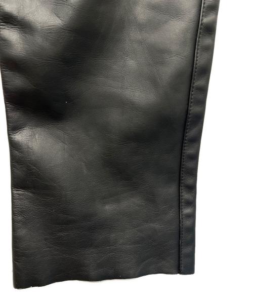 Schott（ショット）shott (ショット) レザーパンツ ブラック サイズ:３６の古着・服飾アイテム