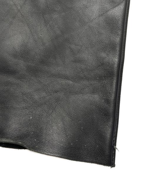 Schott（ショット）shott (ショット) レザーパンツ ブラック サイズ:３６の古着・服飾アイテム