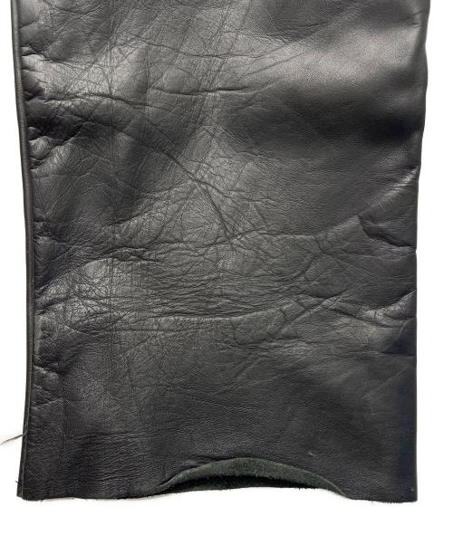 Schott（ショット）shott (ショット) レザーパンツ ブラック サイズ:３６の古着・服飾アイテム