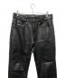 shott (ショット) レザーパンツ ブラック サイズ:３６：10000円