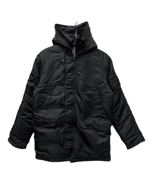 AVIREX（アヴィレックス）AVIREX (アヴィレックス) 中綿コート ブラック サイズ:Ｌの古着・服飾アイテム