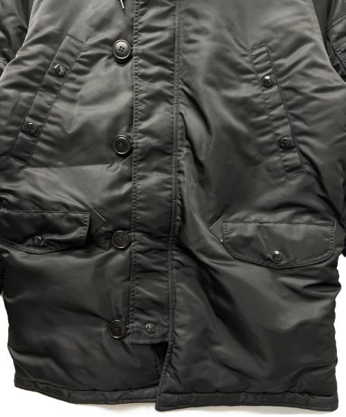 AVIREX（アヴィレックス）AVIREX (アヴィレックス) 中綿コート ブラック サイズ:Ｌの古着・服飾アイテム