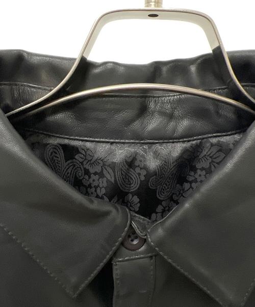 Liugoo Leathers（リューグーレザーズ）Liugoo Leathers (リューグーレザーズ) レザージャケット ブラック サイズ:Lの古着・服飾アイテム
