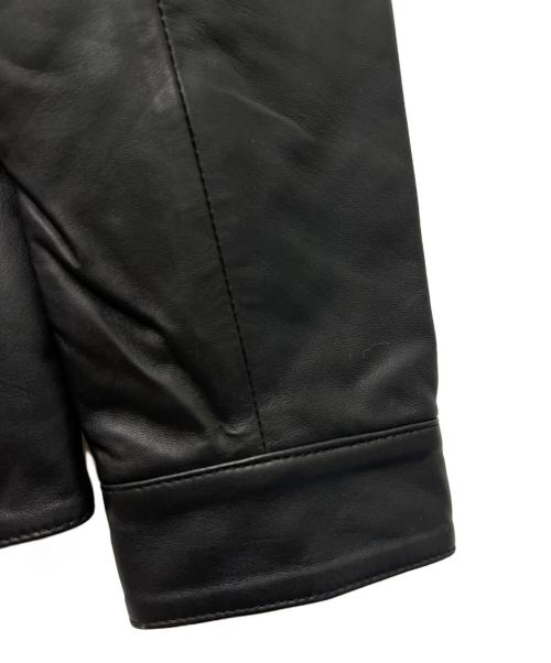 Liugoo Leathers（リューグーレザーズ）Liugoo Leathers (リューグーレザーズ) レザージャケット ブラック サイズ:Lの古着・服飾アイテム