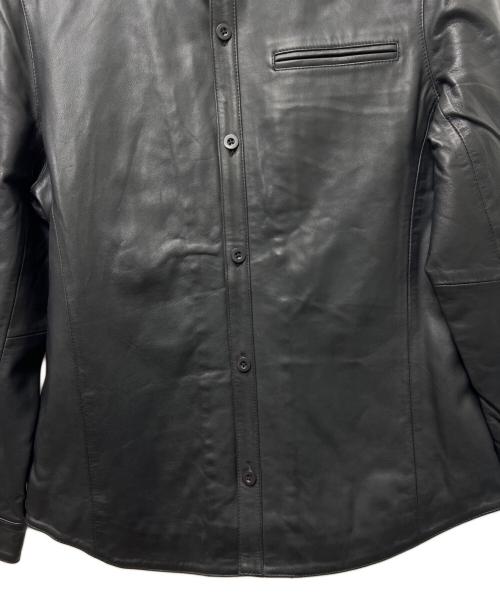 Liugoo Leathers（リューグーレザーズ）Liugoo Leathers (リューグーレザーズ) レザージャケット ブラック サイズ:Lの古着・服飾アイテム