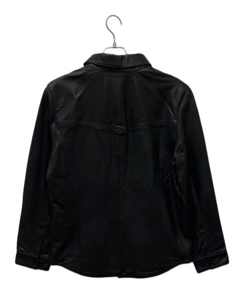 Liugoo Leathers（リューグーレザーズ）Liugoo Leathers (リューグーレザーズ) レザージャケット ブラック サイズ:Lの古着・服飾アイテム