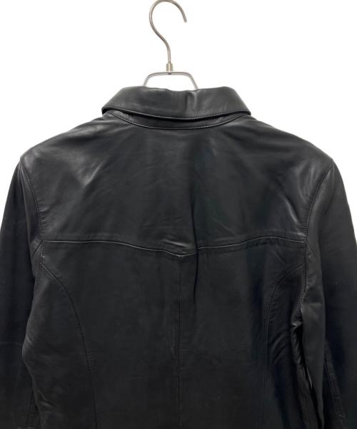 Liugoo Leathers（リューグーレザーズ）Liugoo Leathers (リューグーレザーズ) レザージャケット ブラック サイズ:Lの古着・服飾アイテム