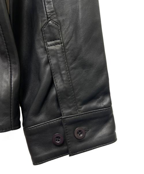 Liugoo Leathers（リューグーレザーズ）Liugoo Leathers (リューグーレザーズ) レザージャケット ブラック サイズ:Lの古着・服飾アイテム