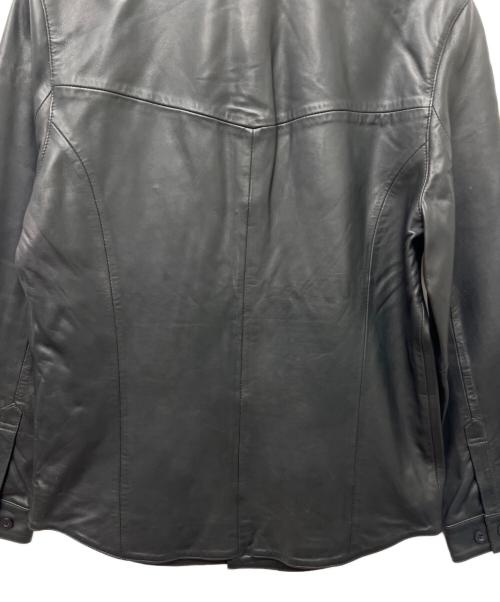 Liugoo Leathers（リューグーレザーズ）Liugoo Leathers (リューグーレザーズ) レザージャケット ブラック サイズ:Lの古着・服飾アイテム