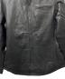 中古・古着 Liugoo Leathers (リューグーレザーズ) レザージャケット ブラック サイズ:L：7000円
