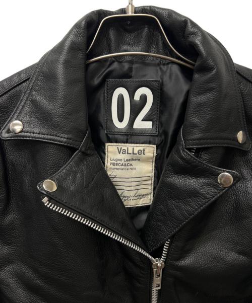 Liugoo Leathers（リューグーレザーズ）Liugoo Leathers (リューグーレザーズ) レザージャケット ブラック サイズ:Ｌの古着・服飾アイテム