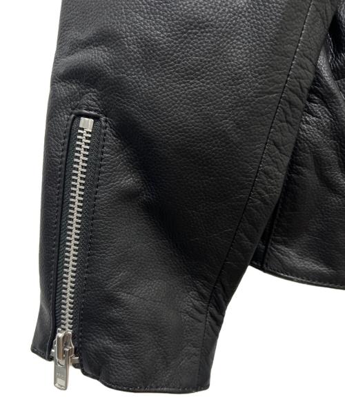 Liugoo Leathers（リューグーレザーズ）Liugoo Leathers (リューグーレザーズ) レザージャケット ブラック サイズ:Ｌの古着・服飾アイテム