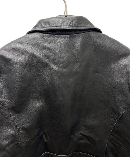 Liugoo Leathers（リューグーレザーズ）Liugoo Leathers (リューグーレザーズ) レザージャケット ブラック サイズ:Ｌの古着・服飾アイテム