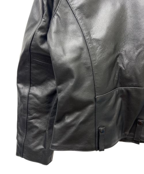Liugoo Leathers（リューグーレザーズ）Liugoo Leathers (リューグーレザーズ) レザージャケット ブラック サイズ:Ｌの古着・服飾アイテム
