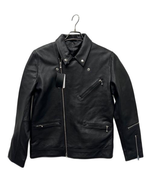 Liugoo Leathers（リューグーレザーズ）Liugoo Leathers (リューグーレザーズ) レザージャケット ブラック サイズ:Ｌの古着・服飾アイテム