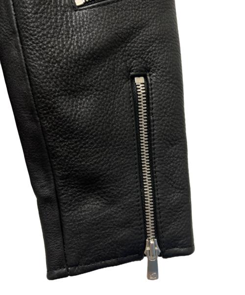 Liugoo Leathers（リューグーレザーズ）Liugoo Leathers (リューグーレザーズ) レザージャケット ブラック サイズ:Ｌの古着・服飾アイテム