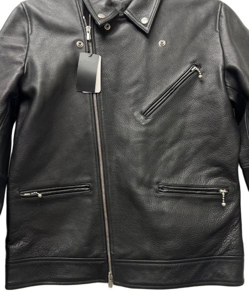 Liugoo Leathers（リューグーレザーズ）Liugoo Leathers (リューグーレザーズ) レザージャケット ブラック サイズ:Ｌの古着・服飾アイテム