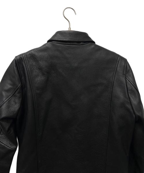 Liugoo Leathers（リューグーレザーズ）Liugoo Leathers (リューグーレザーズ) レザージャケット ブラック サイズ:Ｌの古着・服飾アイテム