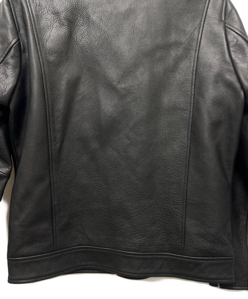 Liugoo Leathers（リューグーレザーズ）Liugoo Leathers (リューグーレザーズ) レザージャケット ブラック サイズ:Ｌの古着・服飾アイテム